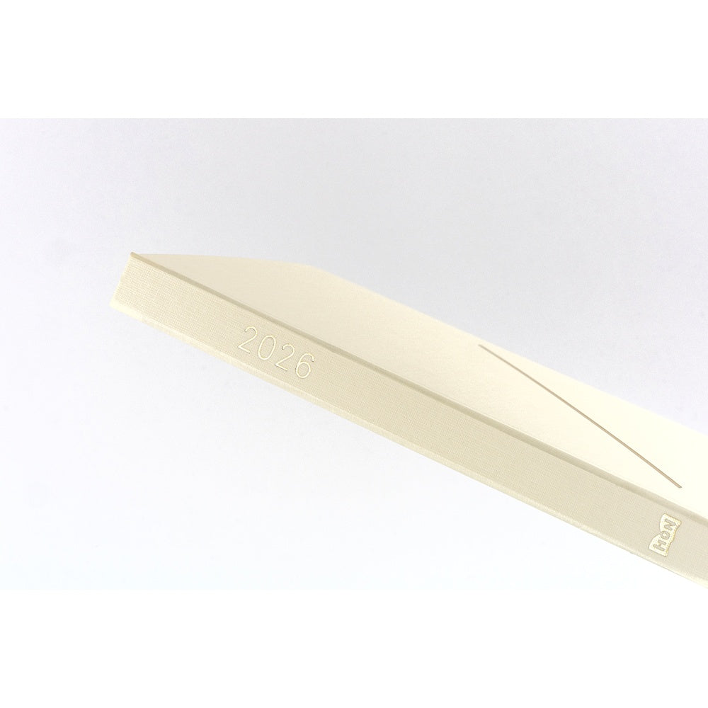 Hobonichi Techo 2026 A5 HON Planner | Slash Ivory | English