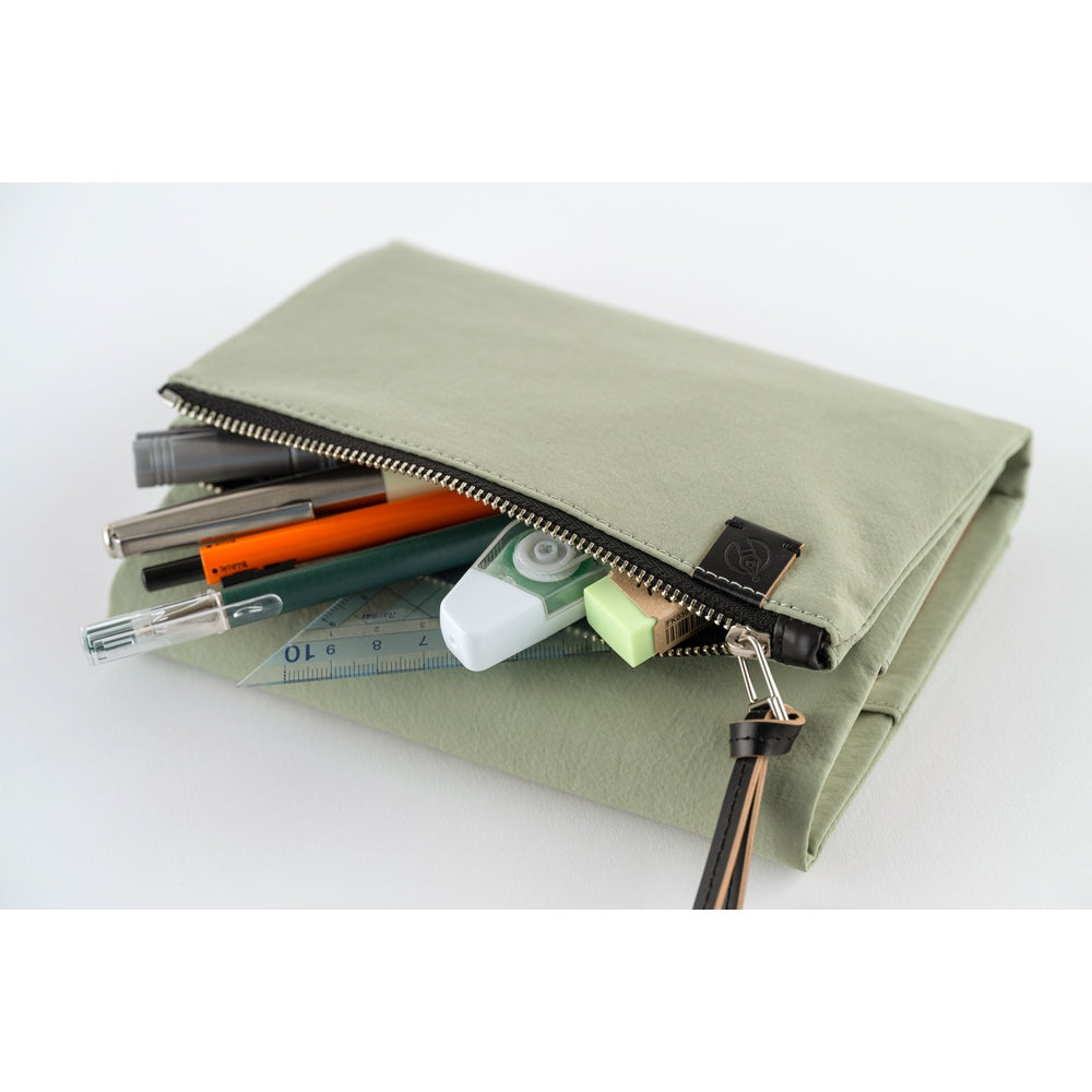 Hobonichi Techo A6 Original Cover with Planner | Tragen: Oakmoss | English Mon Start