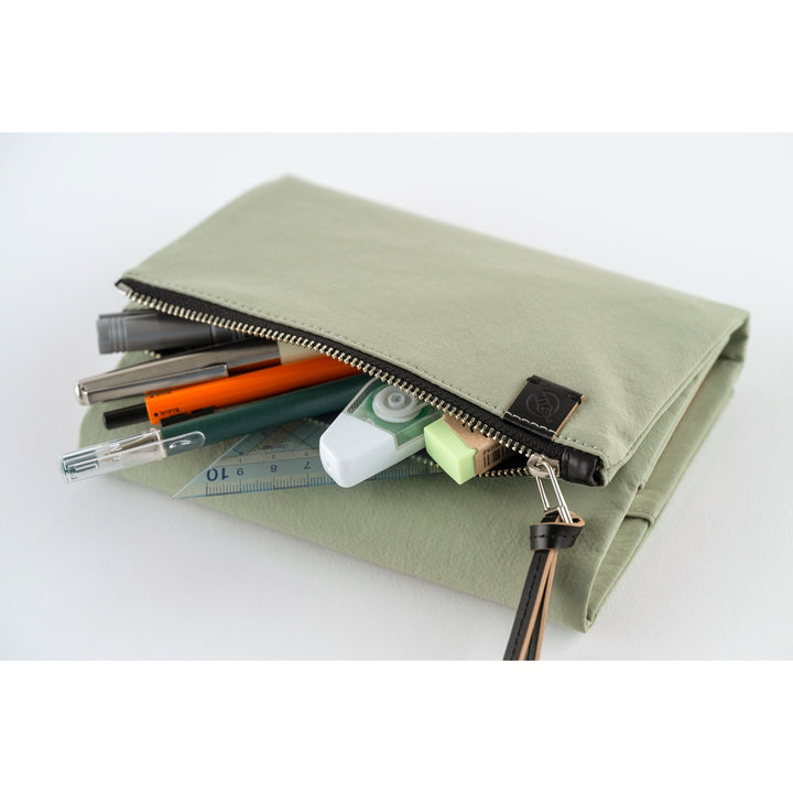 Hobonichi Techo A6 Original Cover with Planner | Tragen: Oakmoss | English Mon Start