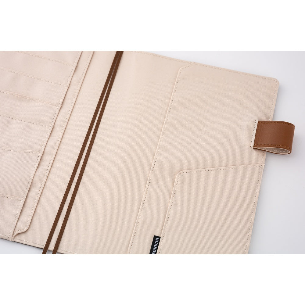 Hobonichi Techo A5 Cousin Cover with Planner | Shirt Fabric: Foggy Plaid | English Mon Start