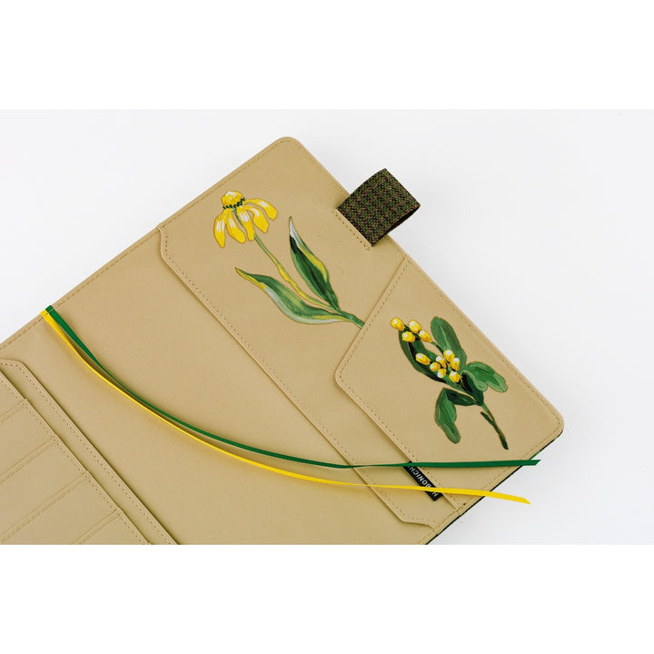 Hobonichi Techo A5 Cousin Cover with Planner | Tolight: Garden of Botany | English Mon Start