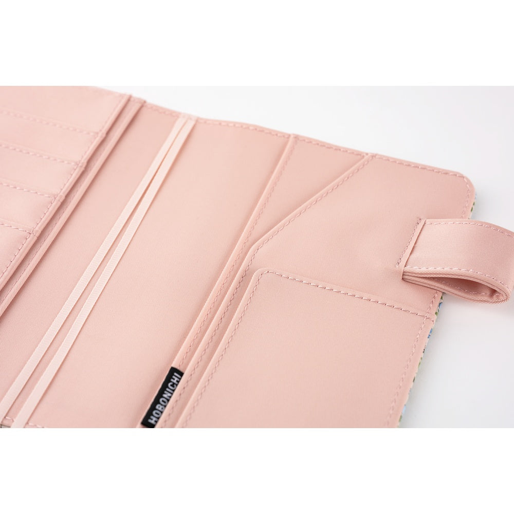 Hobonichi Techo A6 Original Cover with Planner | Liberty Fabrics: Sasha Kiora | English Mon Start