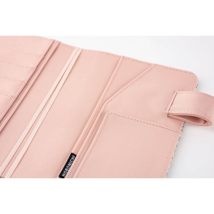 Hobonichi Techo A6 Original Cover with Planner | Liberty Fabrics: Sasha Kiora | English Mon Start