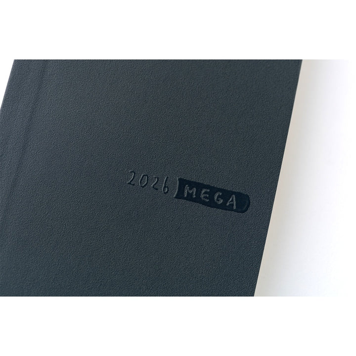 Hobonichi Techo 2026 Weeks MEGA Planner | Sneaker: Indigo Black | English