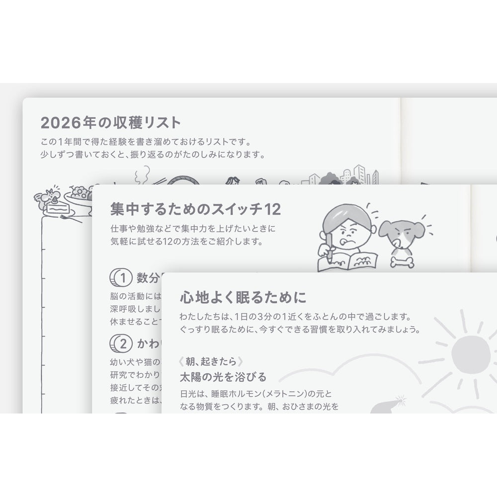Hobonichi Techo 2026 A6 Original Planner | Spring Monday Start | Japanese Book Only