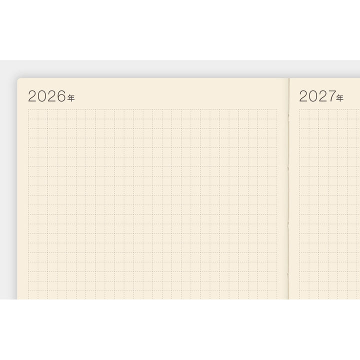 Hobonichi 5-Year A6 Techo Book (2026-2030) | Japanese