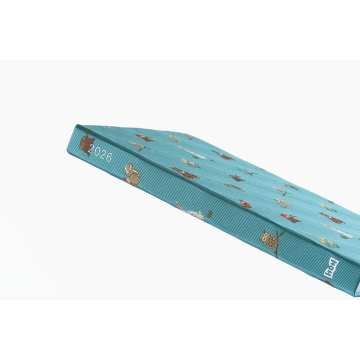 Hobonichi Techo 2026 A5 HON Planner | Bow & Tie: In the Forest | English