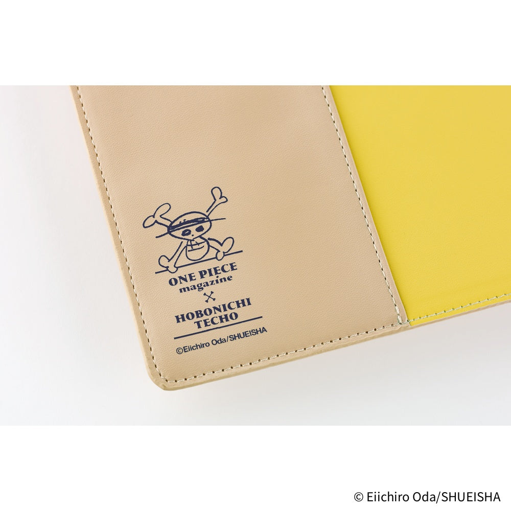 Hobonichi Techo A5 Cousin Cover with Planner | ONE PIECE magazine: End of Luffy’s Dream (Sand Beige) | English Mon Start