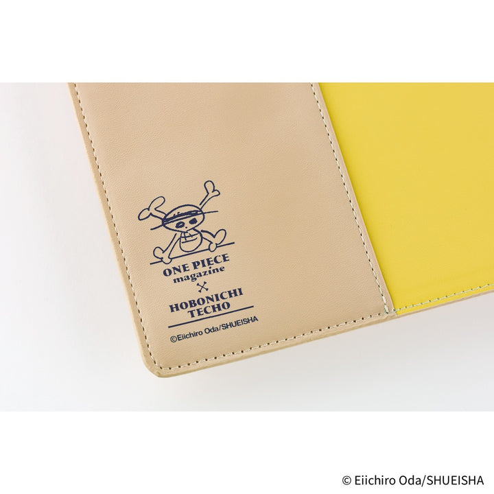 Hobonichi Techo A5 Cousin Cover with Planner | ONE PIECE magazine: End of Luffy’s Dream (Sand Beige) | English Mon Start