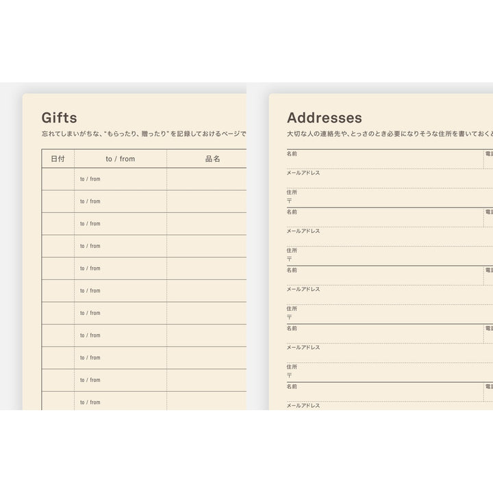 Hobonichi 5-Year A5 Techo Book (2026-2030) | Japanese