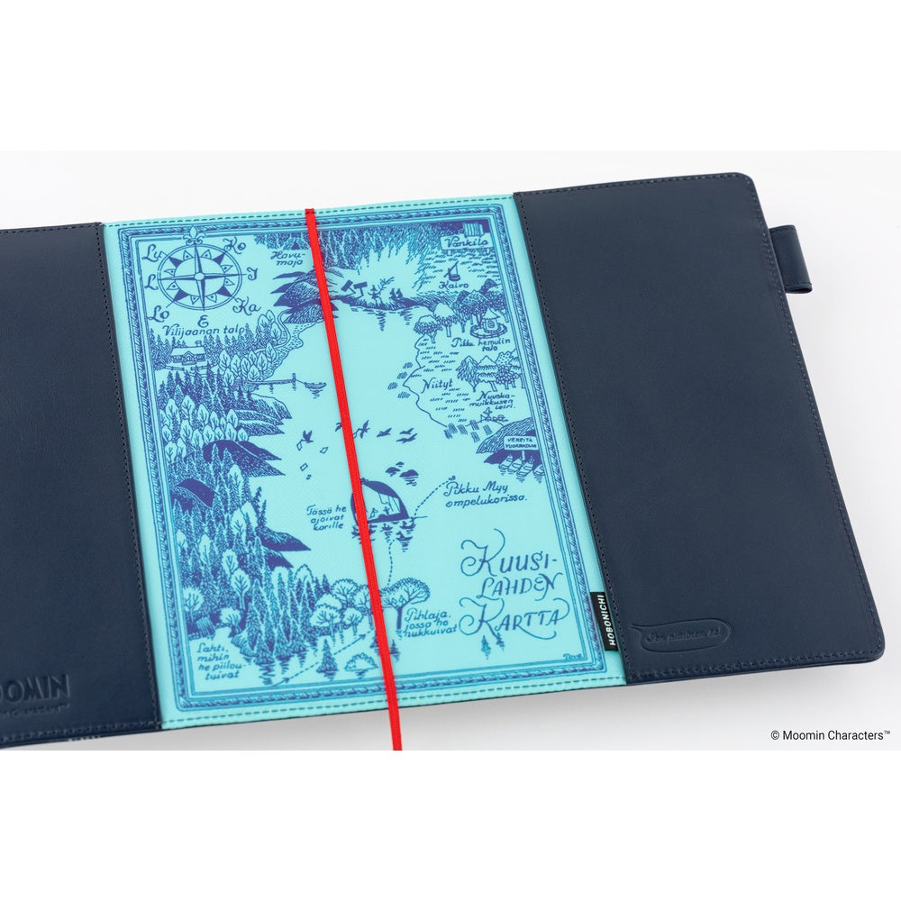 Hobonichi 5-Year A5 Techo Book Cover | Moomin: Written Memories [Large 5-Year Techo]