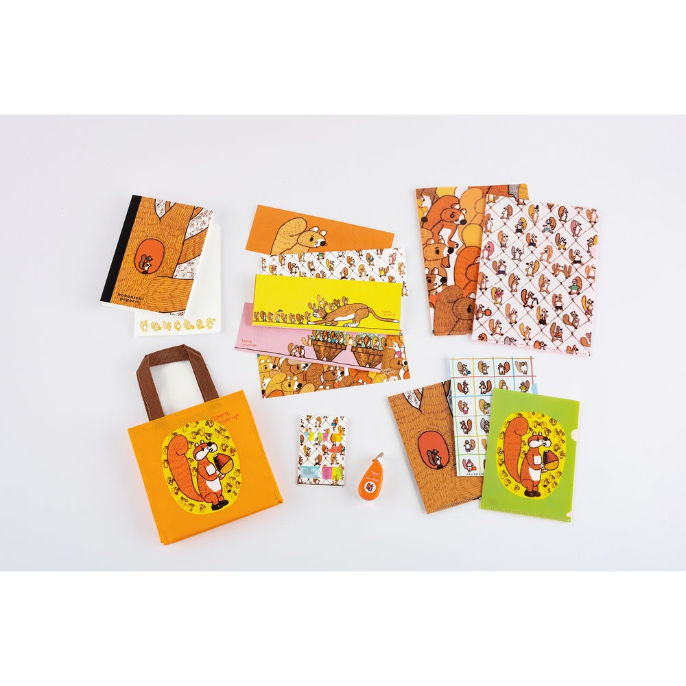 Hobonichi Techo 2026 Weeks Planner | 100%ORANGE: Squirrel’s Moving Day | English