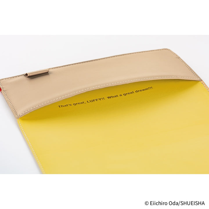 Hobonichi Techo A5 Cousin Cover with Planner | ONE PIECE magazine: End of Luffy’s Dream (Sand Beige) | English Mon Start