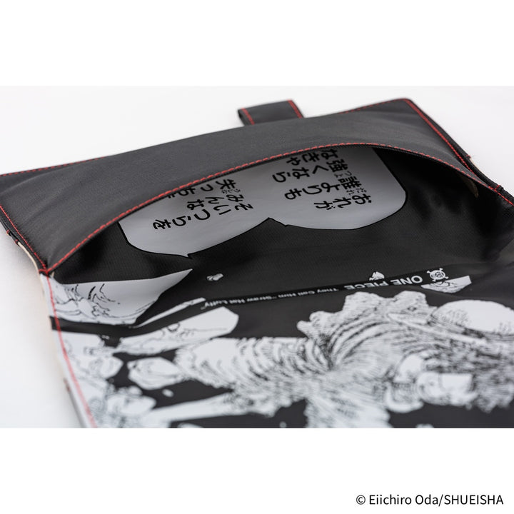 Hobonichi Techo A5 Cousin Cover with Planner | ONE PIECE magazine: Straw Hat Luffy (Black) | English Mon Start