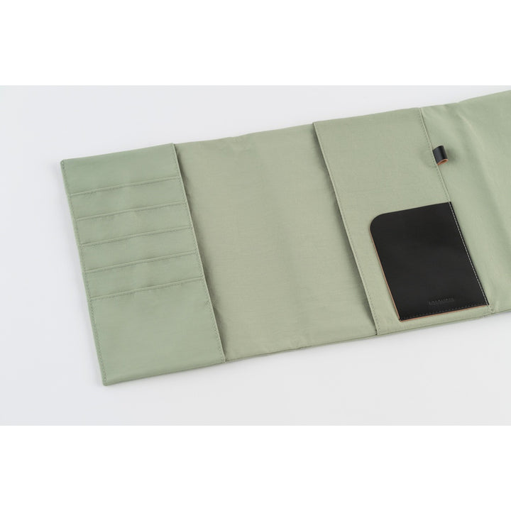 Hobonichi Techo A5 Cousin Cover with Planner | Tragen: Oakmoss | English Mon Start