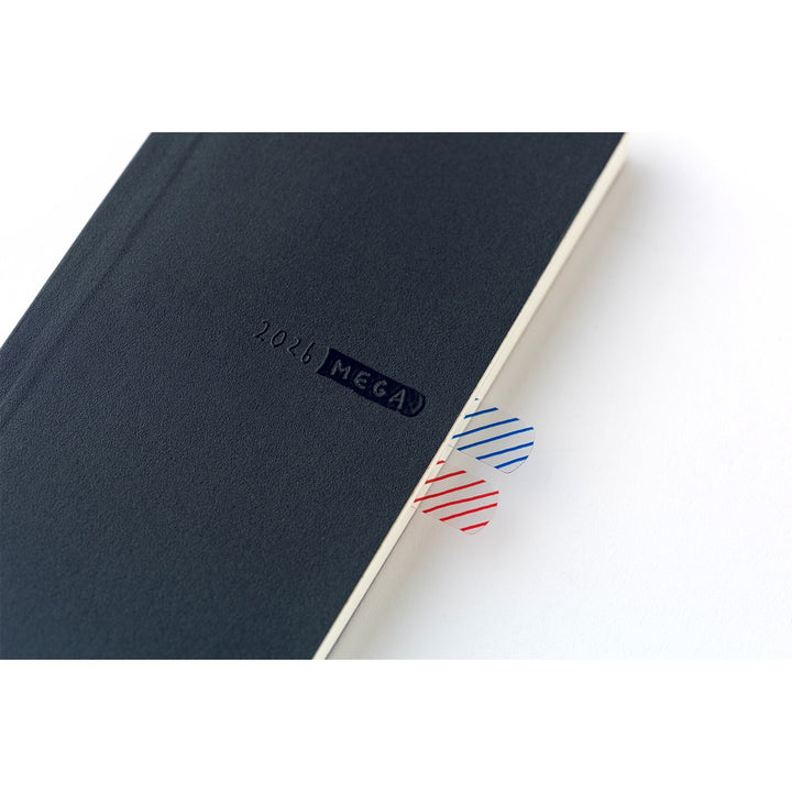 Hobonichi Techo 2026 Weeks MEGA Planner | Sneaker: Indigo Black | English