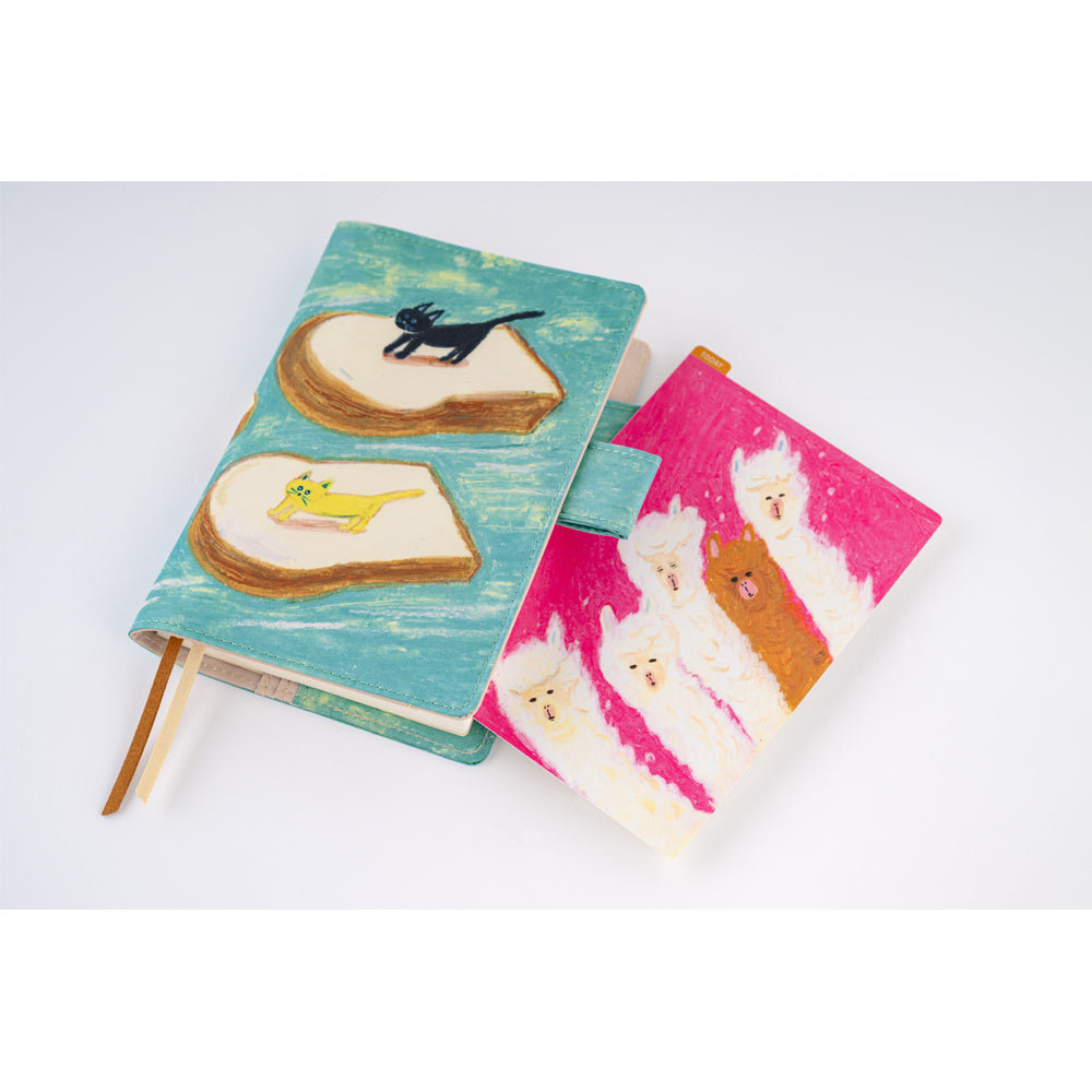 Hobonichi Techo A6 Original Cover | Keiko Shibata: Bread Floating in the Wind