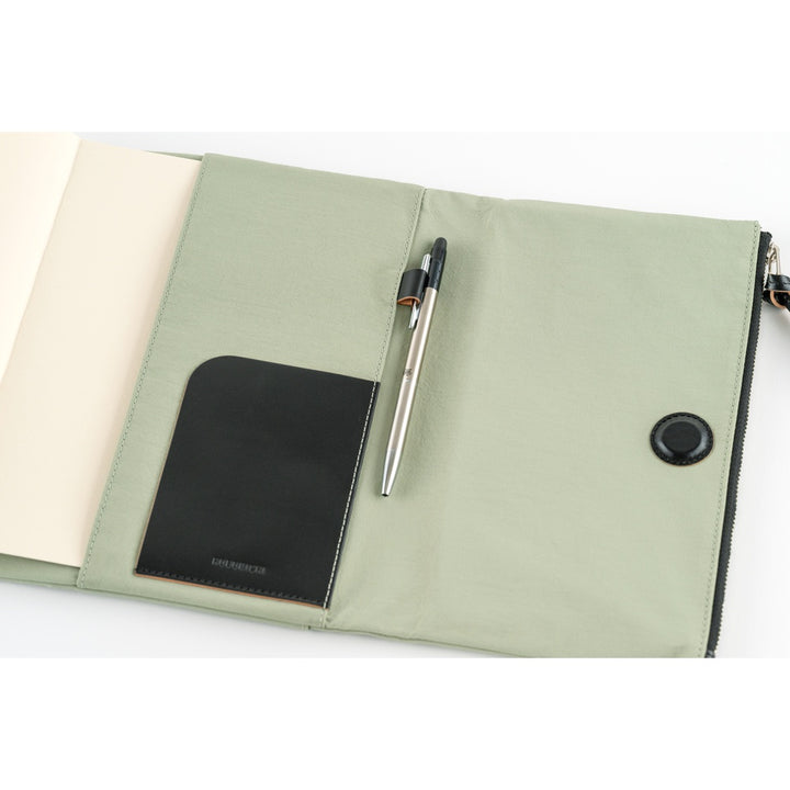 Hobonichi Techo A5 Cousin Cover with Planner | Tragen: Oakmoss | English Mon Start