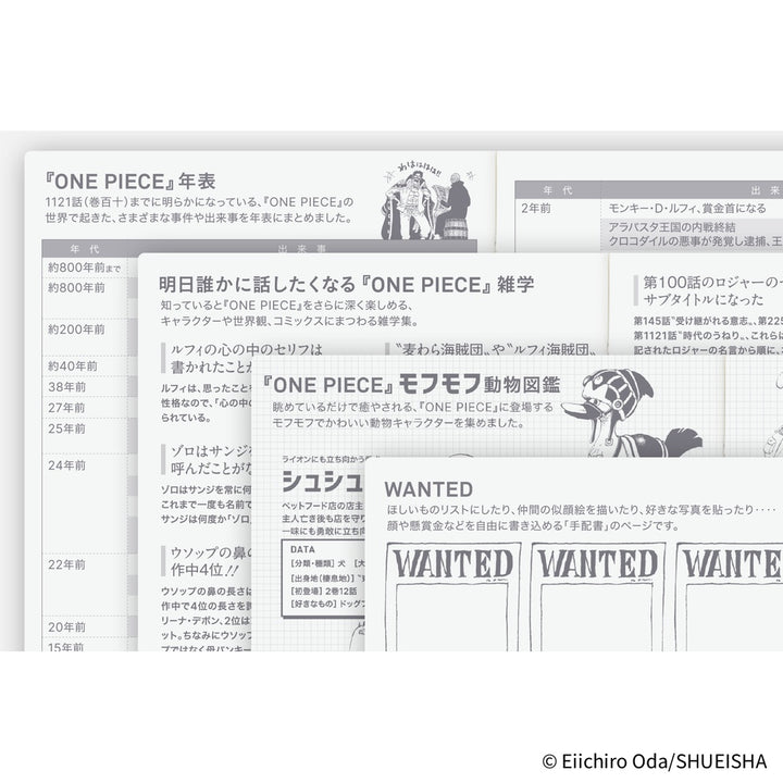 Hobonichi Techo 2024 A6 HON Planner | ONE PIECE magazine: Like the Sun | English *