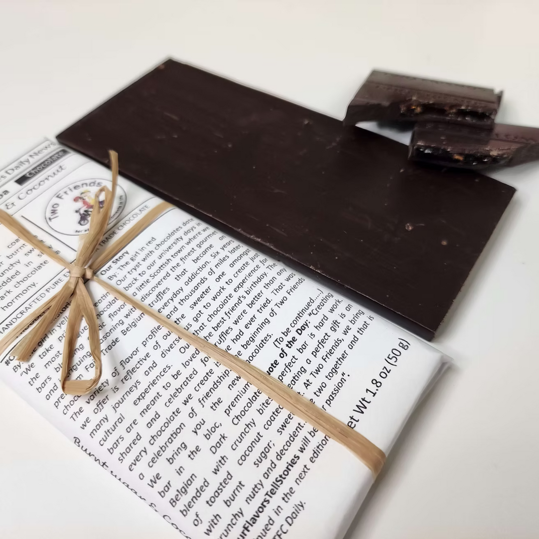 Burnt Sugar and Coconut Chocolate Bar