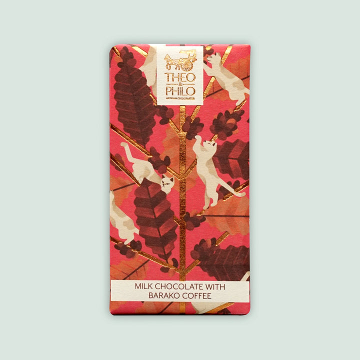 Theo & Philo Milk Chocolate Bar with Barako Coffee