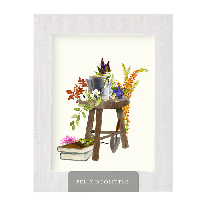 Gardener's Chair | Greeting Card