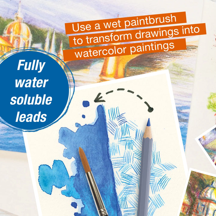 Watercolor Pencil 12 Set | Basic