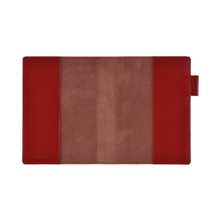 Hobonichi 5-Year A6 Techo Book Cover | Leather Cover (Red)