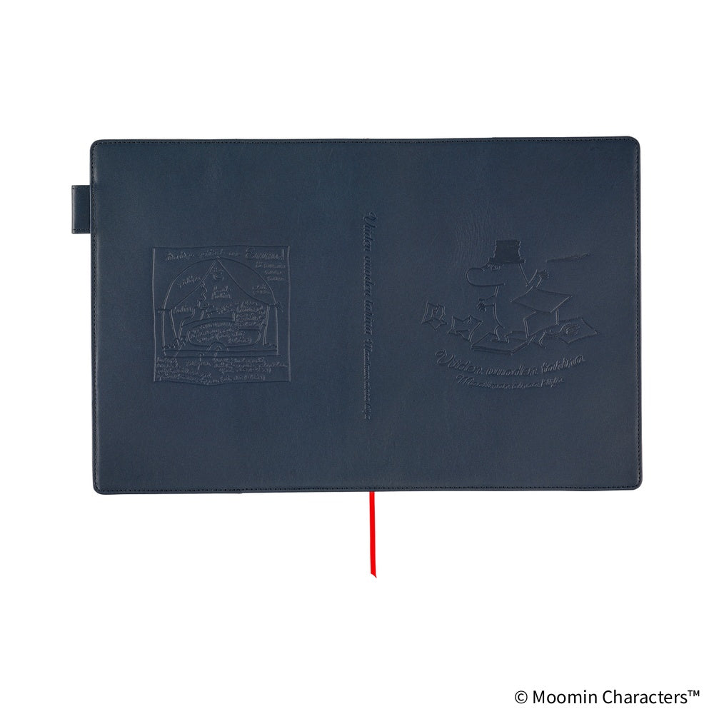 Hobonichi 5-Year A5 Techo Book Cover | Moomin: Written Memories [Large 5-Year Techo]