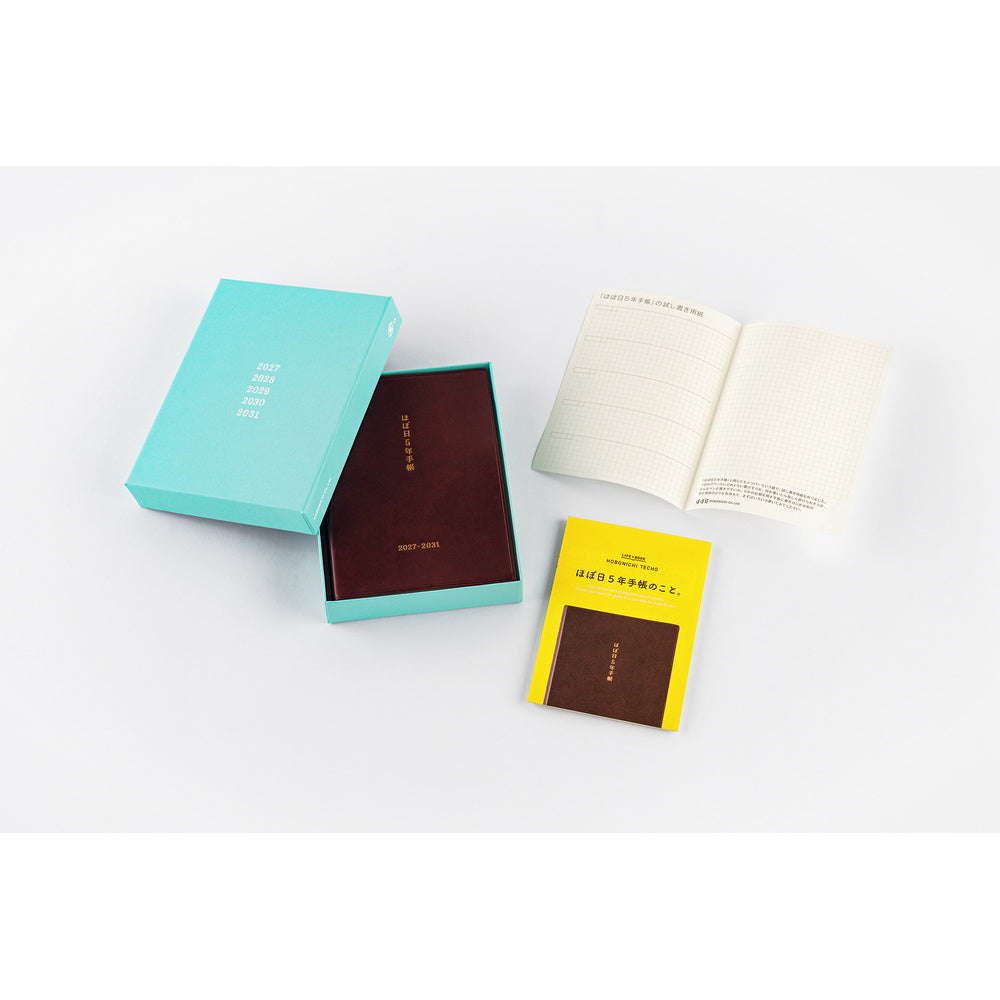 Hobonichi 5-Year A6 Techo Book (2027-2031) | Japanese