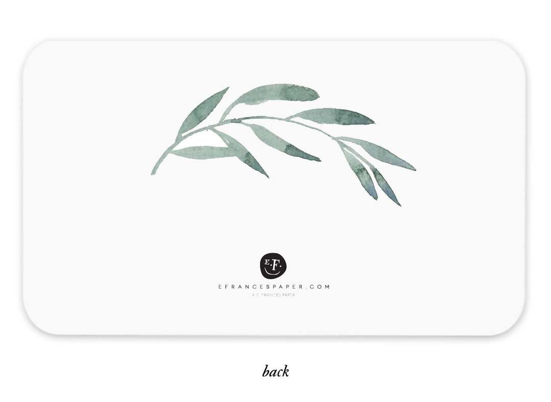 Olive Branch | Little Notes