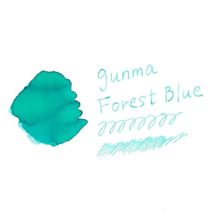 Gunma Forest Blue Fountain Pen Ink