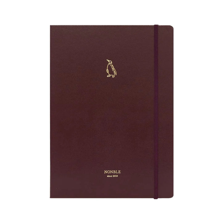 Nonble Plain Notebook | Red