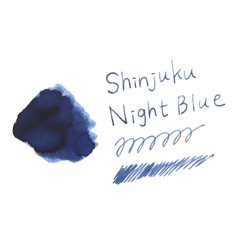 Shinjuku Night Blue Fountain Pen Ink