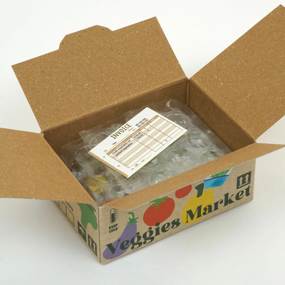 Veggie Market Stickers in a Box