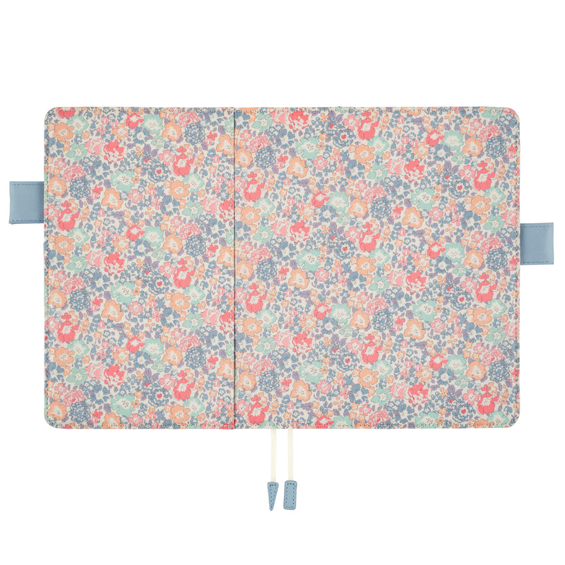 Hobonichi Techo A5 Cousin Cover with Spring Planner | Liberty Fabrics: Michelle | Japanese April Start