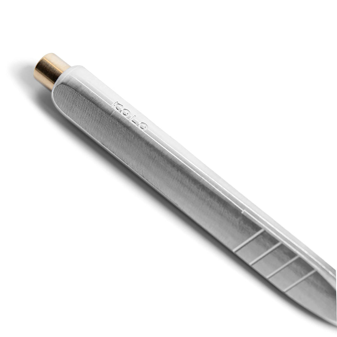 Tino Ballpoint Pen | Raw Aluminum