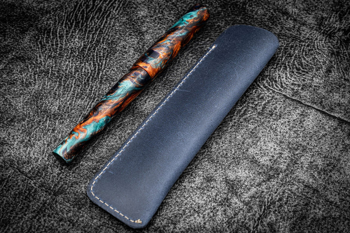 Leather Pen Sleeve | Single Pen