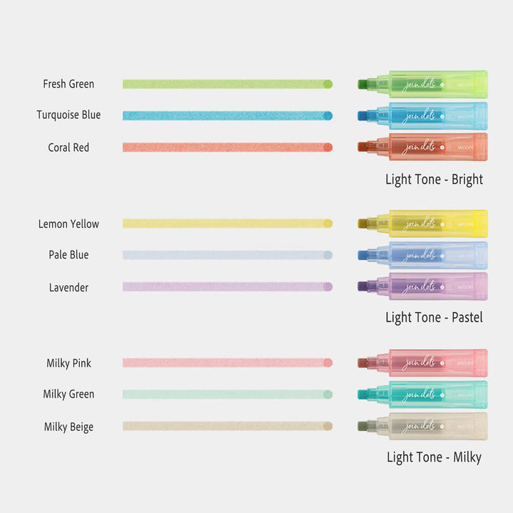 Joint Dots Connecting Marker | 9 Color Set