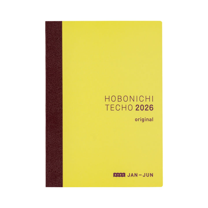 Hobonichi Techo 2026 A6 Original Avec Planner | Book Only | Japanese