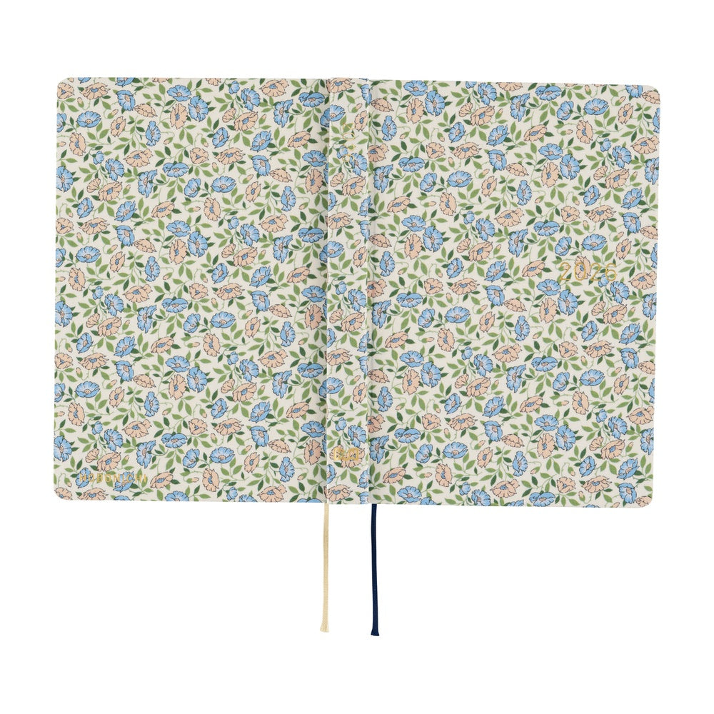 Hobonichi Techo 2026 A6 HON Planner | Liberty Fabrics: Sasha Kiora | English