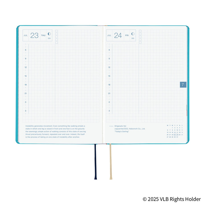 Hobonichi Techo 2026 A6 HON Planner | Virginia Lee Burton: The Little House | English