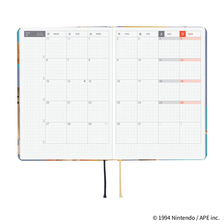 Hobonichi Techo 2026 A6 HON Planner | MOTHER: Clay Figurines | English