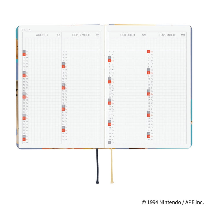 Hobonichi Techo 2026 A6 HON Planner | MOTHER: Clay Figurines | English