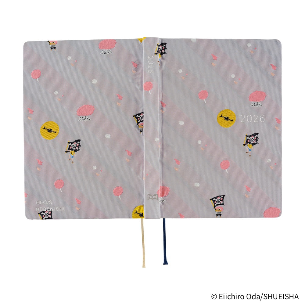 Hobonichi Techo 2026 A6 HON Planner | ONE PIECE magazine: Hiriluk’s Cherry Blossoms | Japanese
