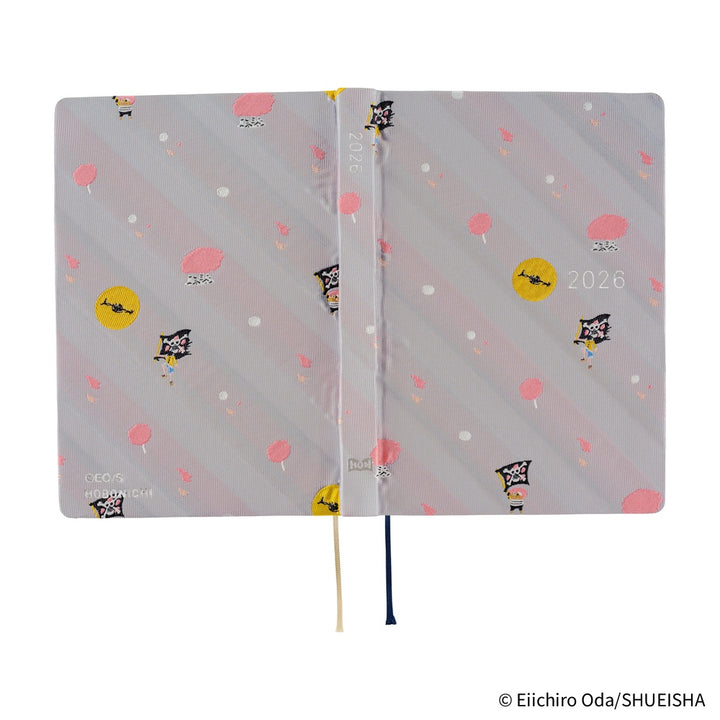 Hobonichi Techo 2026 A6 HON Planner | ONE PIECE magazine: Hiriluk’s Cherry Blossoms | Japanese
