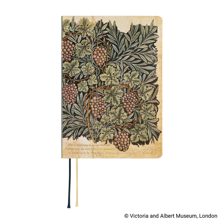Hobonichi Techo 2027 A6 HON Planner | V&A Series: Vine | English