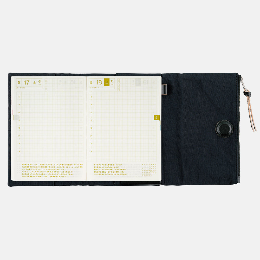 Hobonichi Techo A6 Original Cover | Tragen (Black)