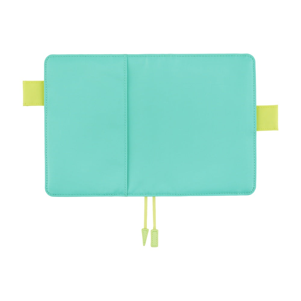 Hobonichi Techo A6 Original Cover with Planner | Colors: Aqua Lime | English Mon Start