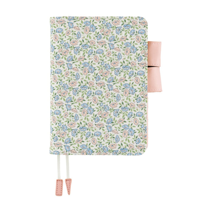 Hobonichi Techo A6 Original Cover with Planner | Liberty Fabrics: Sasha Kiora | English Mon Start